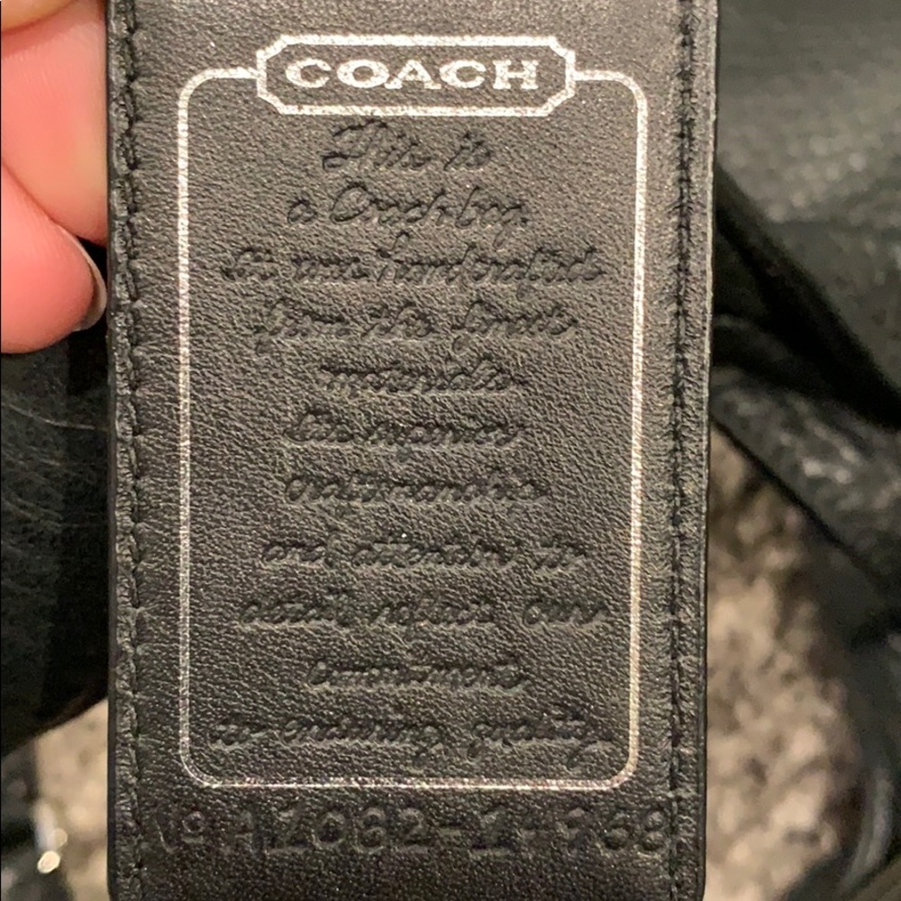 Coach Leather Bag - Picture 8 of 8